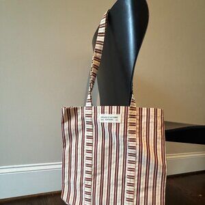 Just In - Sezane Burgundy Out and About Cotton Tote Bag - NWOT